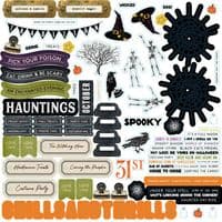 49 and Market 12x12 Halloween Assortment By Vicki Boutin - Curiosities In Willow Grove