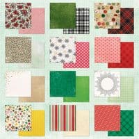 49 and Market 12x12 Patterns Paper Pack By Vicki Boutin - Mistletoe and Memories
