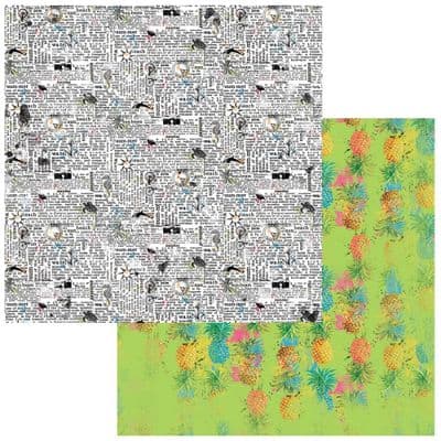 49 and Market 12x12 Vintage Artistry Sunburst - Defining Summer