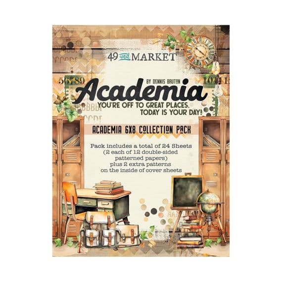 49 And Market 6x8 Collection Pack - Academia