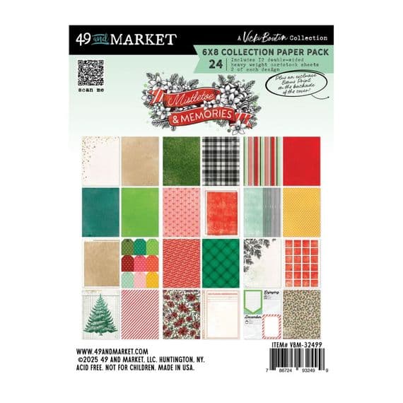 49 And Market 6x8 Collection Pack by Vicki Boutin - Mistletoe and Memories