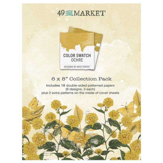 49 And Market 6x8 Mini Collection Pack - Color Swatch: Ochre