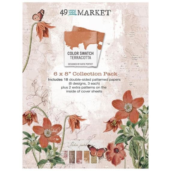 49 And Market 6x8 Mini Collection Pack - Color Swatch: Terracotta