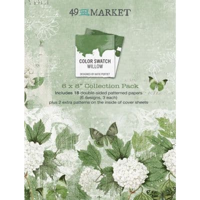 49 And Market 6x8 Mini Collection Pack - Color Swatch: Willow