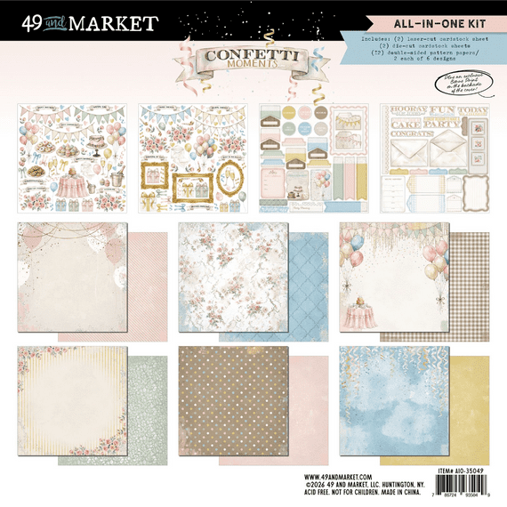 49 and Market All-In-One Kit - Confetti Moments
