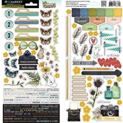49 And Market Cardstock Stickers By Vicki Boutin - Curiosities in Willow Grove