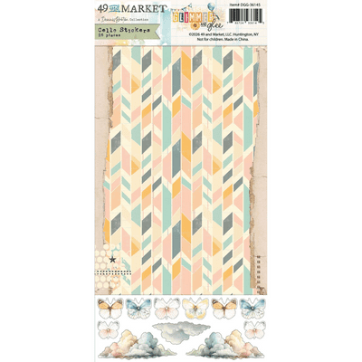 49 And Market Cello Stickers - Glimmer and Glee