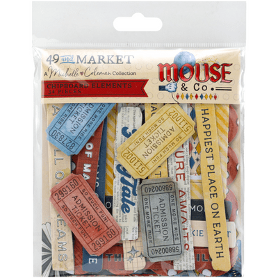 49 and Market Chipboard Elements - Mouse and Co