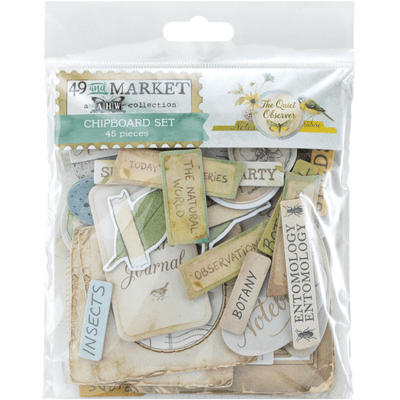 49 and Market Chipboard Elements - The Quiet Observer