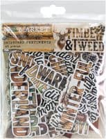 49 and Market Chipboard Set - Timber and Tweed