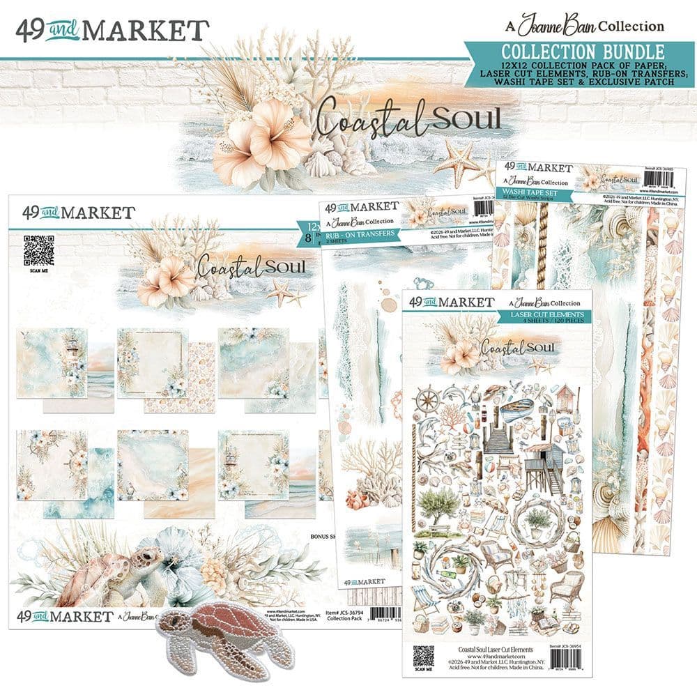 49 and Market Collection Bundle with Patch - Coastal Soul