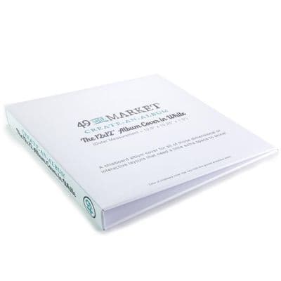 49 And Market Create-An-Album 12x12 Cover - White
