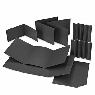 49 And Market Create-An-Album Wide Book Pages - Black