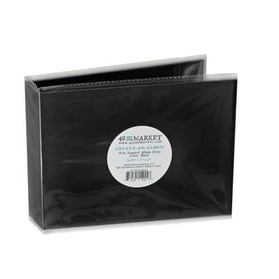 49 And Market Create-An-Album Wide Standard Album Cover -  Black