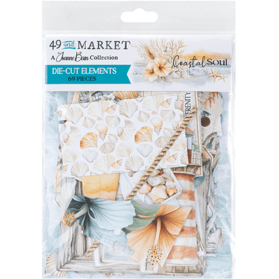 49 and Market Die-Cut Elements - Coastal Soul