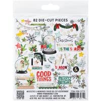 49 and Market Foiled Die-Cuts by Vicki Boutin - Mistletoe and Memories