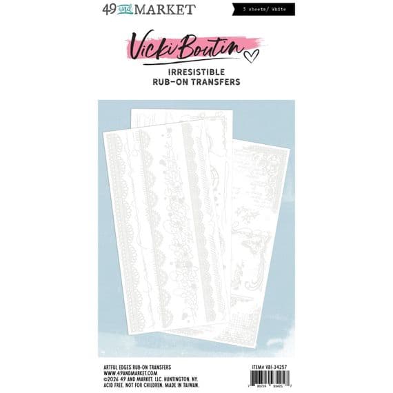 49 And Market Irresistible Rub-Ons by Vicki Boutin - Artful Edges
