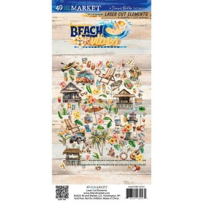 49 and Market Laser Cut Elements - Beach Vibes
