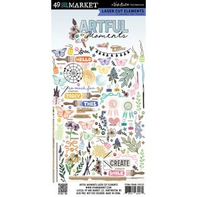 49 and Market Laser Cut Elements By Vicki Boutin - Artful Moments