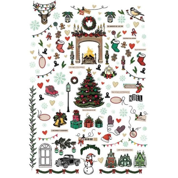49 and Market Laser Cut Elements By Vicki Boutin - Mistletoe and Memories Elements