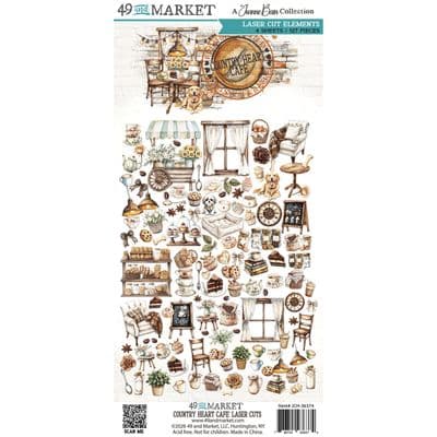 49 and Market Laser Cut Elements - Country Heart Cafe