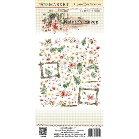 49 and Market Laser Cut Elements - Nature's Haven Wildflowers
