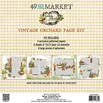 49 and Market Page Kit - Vintage Orchard