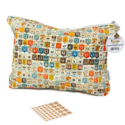 49 and Market Project Tote Bag - Rust and Revs