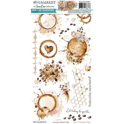49 And Market Rub-Ons - Country Heart Cafe Blendable