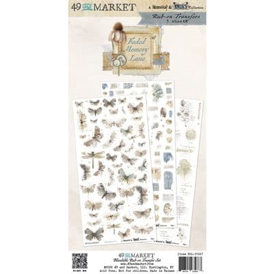 49 And Market Rub-Ons - Faded Memory Lane Blendable