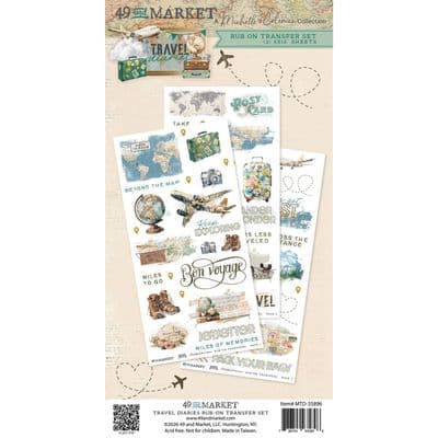 49 And Market Rub-Ons - Travel Diaries Blendable