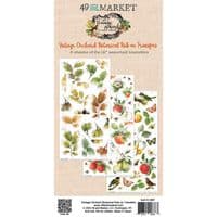 49 And Market Rub-Ons - Vintage Orchard Botanical