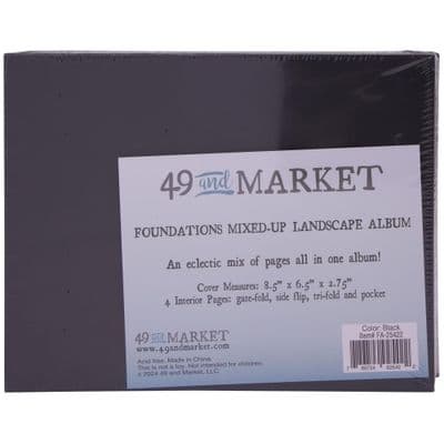 49 & Market Foundations Mixed Up Album - Landscape Black