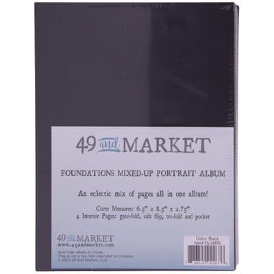 49 & Market Foundations Mixed Up Album - Portrait Black