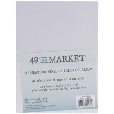 49 & Market Foundations Mixed Up Album - Portrait White