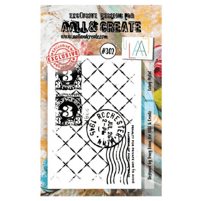 AALL And Create A7 Clear Stamp Set - Going Postal