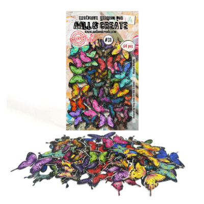 Aall and Create Ephemera Die-cuts #31 - Winged Delights