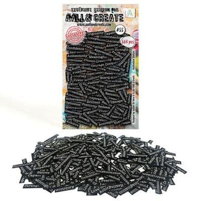 Aall and Create Ephemera Die-cuts #55 - Motivation Station