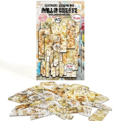 Aall and Create Ephemera Die-cuts #73 - Golden Tickets