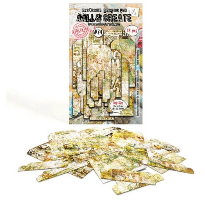 Aall and Create Ephemera Die-cuts #74 - Faded Memories