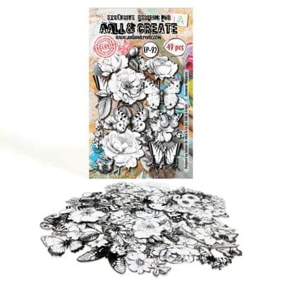 Aall and Create Ephemera Die-cuts #92 - Anenome Whispers