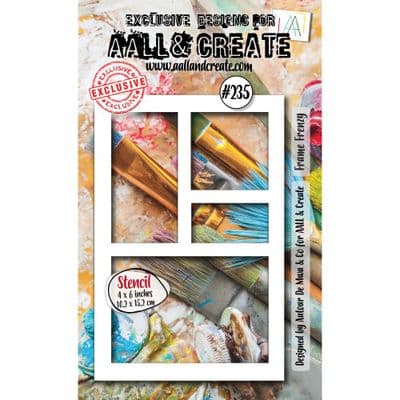AALL And Create Stencil - Frame Frenzy