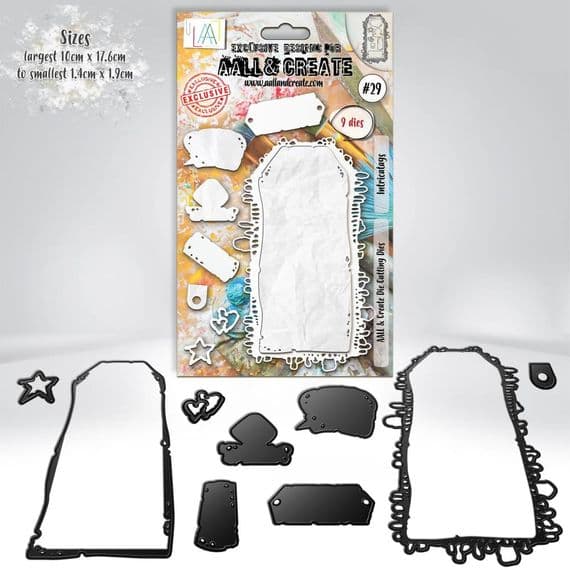 AALL & Create Cutting Dies A6 - Intricatags #29