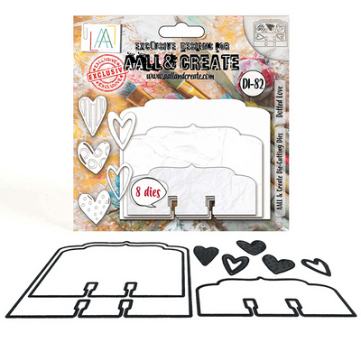 AALL & Create Cutting Dies - MemoryDex Dotted Love #82