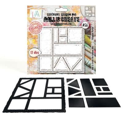 AALL & Create Cutting Dies - Polygon Portal #56