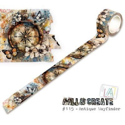 AAll & Create Washi Tape - Antique Wayfinder #115