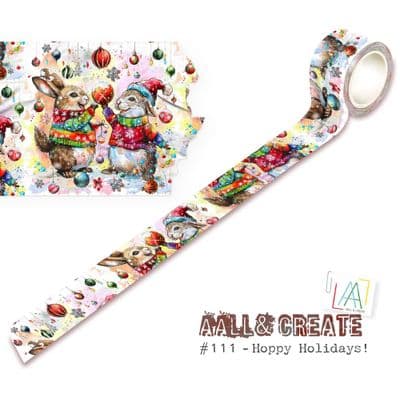 AAll & Create Washi Tape - Hoppy Holidays #111