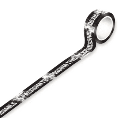 AAll & Create Washi Tape - Joyful Words (Dark) #28