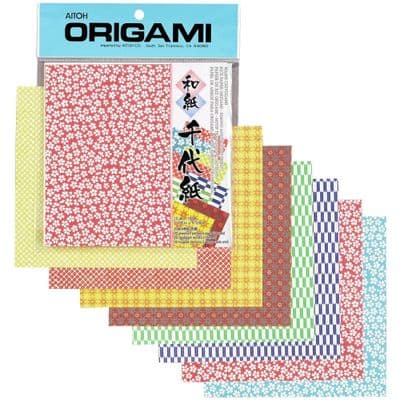 Aitoh Origami Paper - Kimono & Folk Art