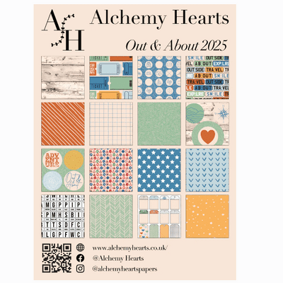 Alchemy Hearts A4 Collection Pack - Out & About 2025